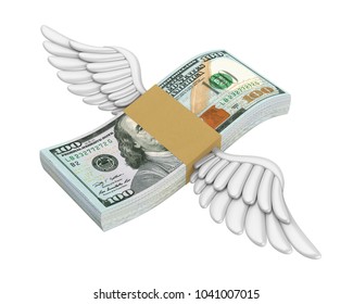 Dollar Bill With Wings Images Stock Photos Vectors - 